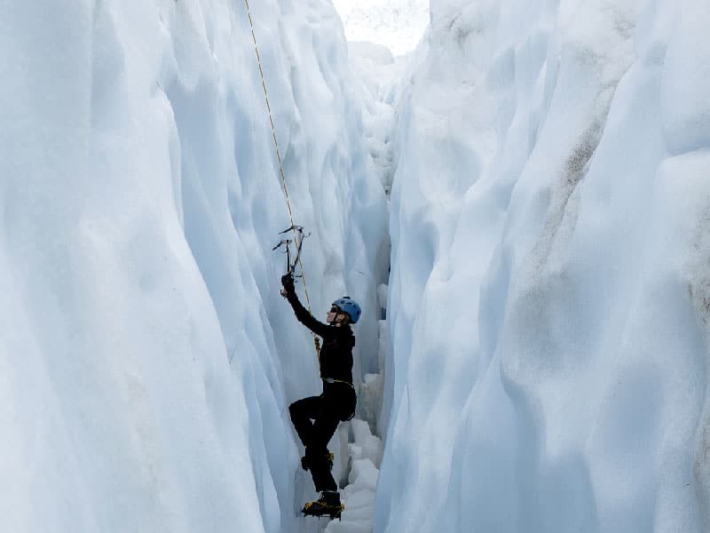 Ice Climbing - Fox Glacier Guiding Heli Ice Climbing trips